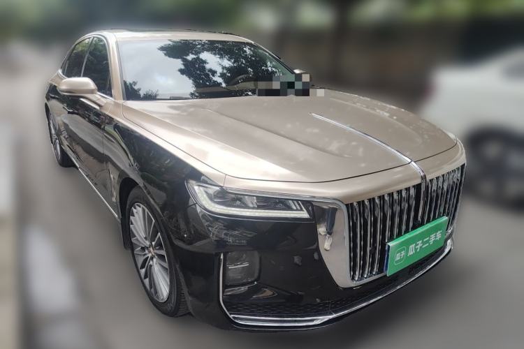 Used Hongqi H9 2020 Revised Version 2.0T Smart Connect Flagship Edition Front Right 45 Deg