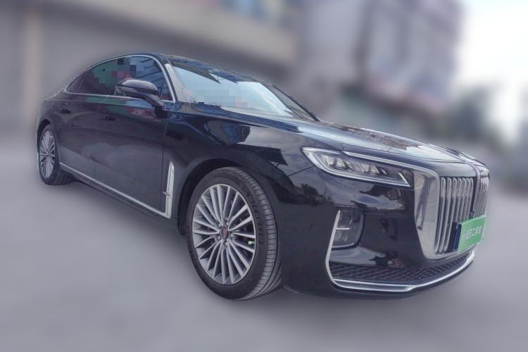 Used Hongqi H9 2020 2.0T Smart Connect Flagship Edition Front Right 45 Deg