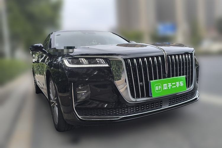 Used Hongqi H9 2020 2.0T Smart Connect Flagship Edition Front Right 45 Deg