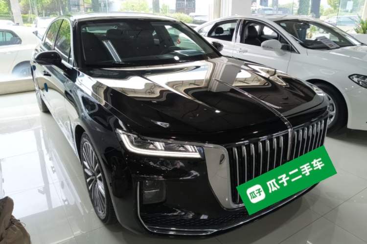 Used Hongqi H9 2020 3.0T Smart Connect Flagship Edition Front Right 45 Deg