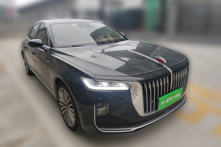 Used Hongqi H9 2020 3.0T Smart Connect Flagship Edition Front Right 45 Deg
