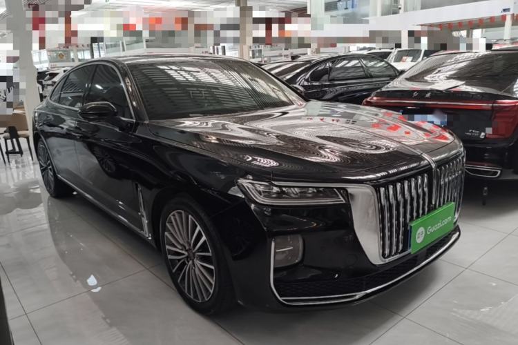 Used Hongqi H9 2020 2.0T Smart Connect Flagship Edition Front Right 45 Deg