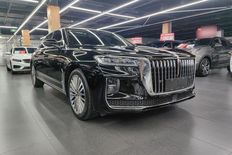 Used Hongqi H9 2020 2.0T Smart Connect Flagship Edition Front Right 45 Deg