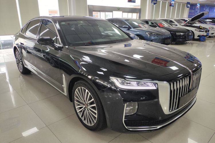 Used Hongqi H9 2020 2.0T Smart Connect Flagship Edition Front Right 45 Deg