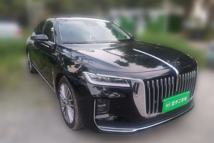 Used Hongqi H9 2020 2.0T Smart Connect Flagship Edition Front Right 45 Deg