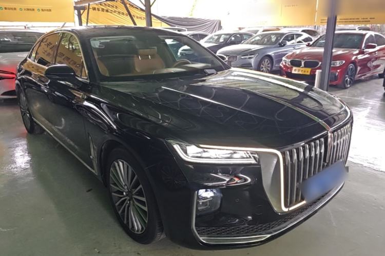 Used Hongqi H9 2020 2.0T Smart Connect Flagship Edition Front Right 45 Deg