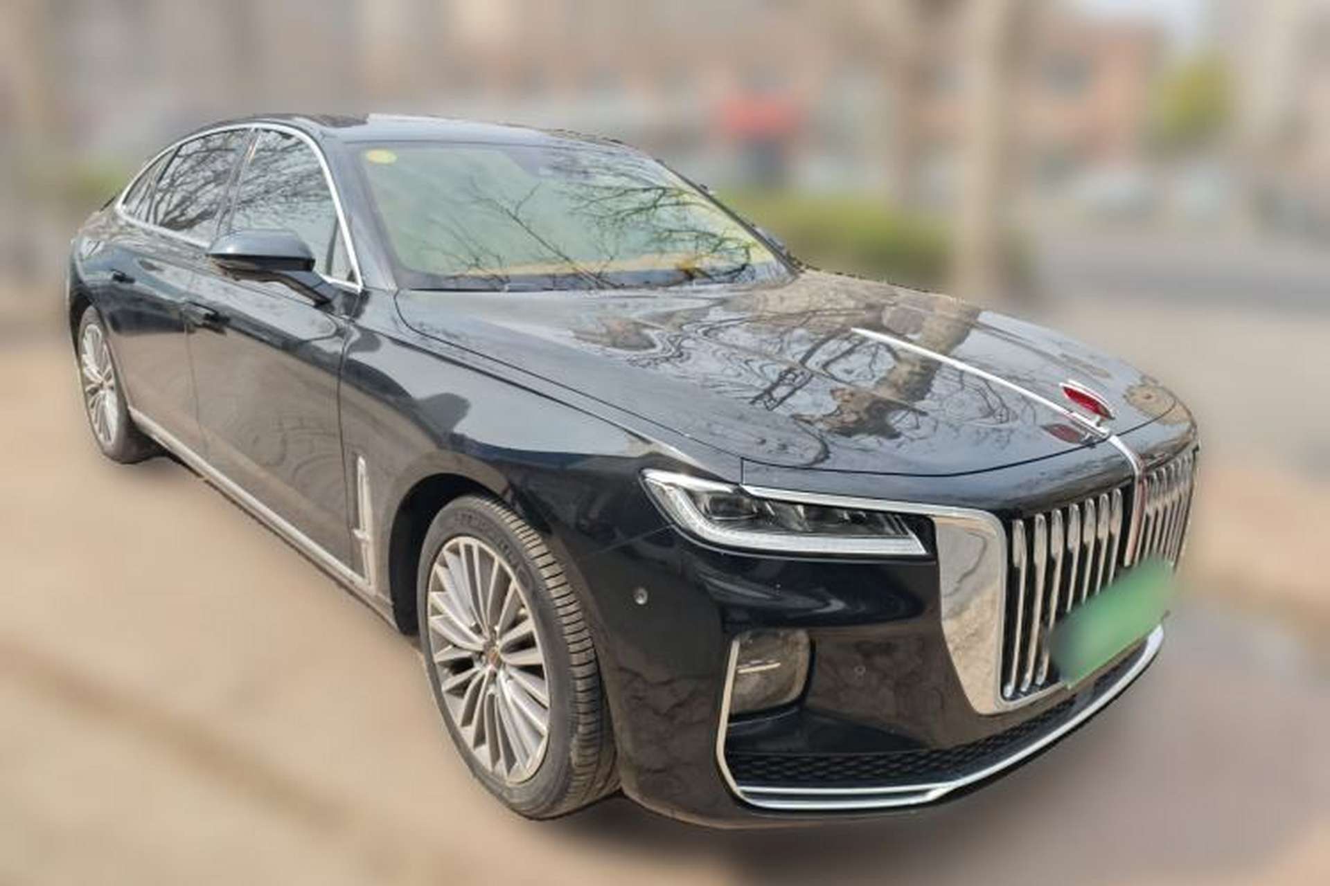 Used Hongqi H9 2020 2.0T Smart Connect Flagship Edition Front Right 45 Deg