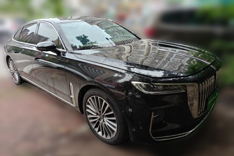 Used Hongqi H9 2020 2.0T Smart Connect Flagship Edition Front Right 45 Deg