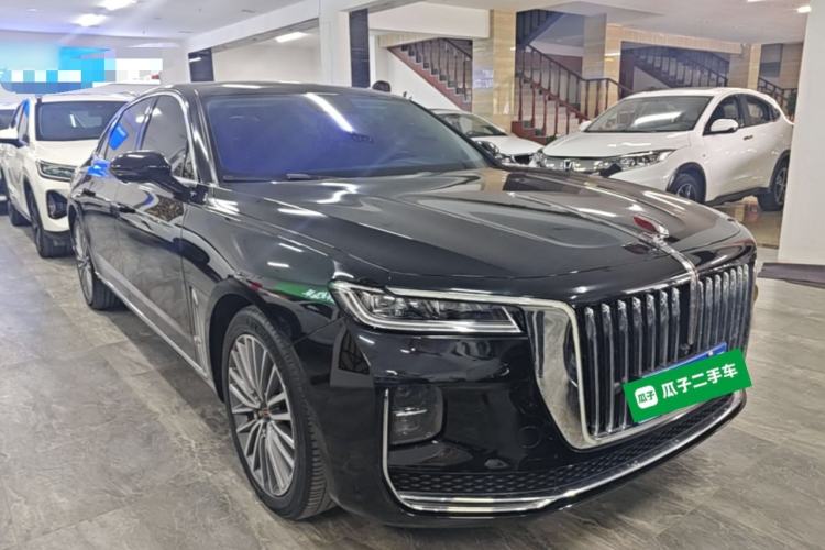 Used Hongqi H9 2020 2.0T Smart Connect Flagship Edition Front Right 45 Deg