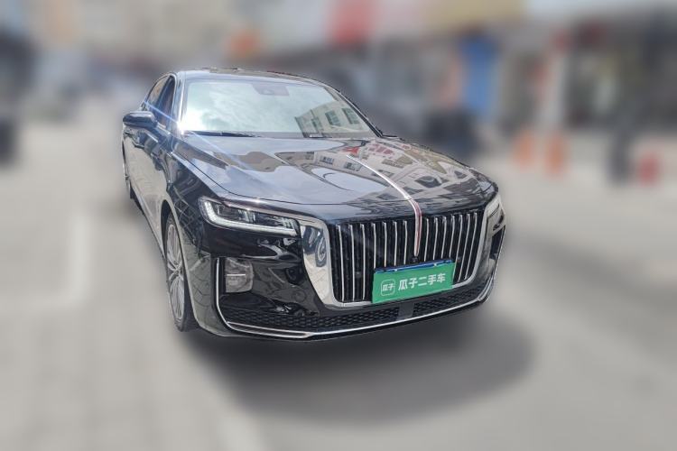 Used Hongqi H9 2020 Revised Version 2.0T Smart Connect Flagship Edition Front Right 45 Deg