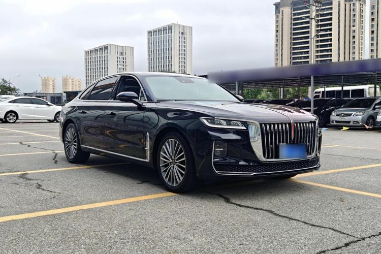Used Hongqi H9 2020 2.0T Smart Connect Flagship Edition Front Right 45 Deg