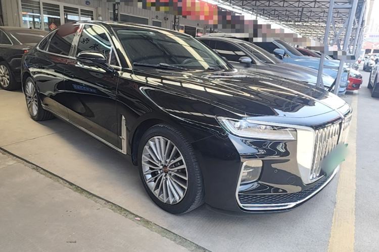 Used Hongqi H9 2020 2.0T Smart Connect Flagship Edition Front Right 45 Deg
