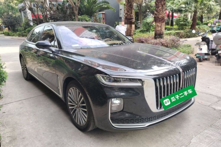 Used Hongqi H9 2020 2.0T Smart Connect Flagship Edition Front Right 45 Deg