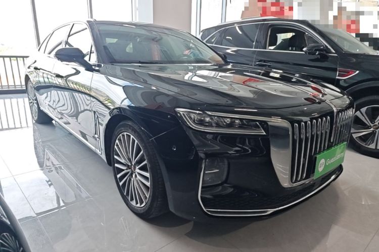 Used Hongqi H9 2020 Revised Version 2.0T Smart Connect Flagship Edition Front Right 45 Deg