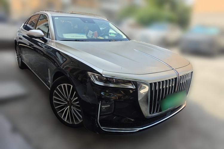 Used Hongqi H9 2020 2.0T Smart Connect Flagship Edition Front Right 45 Deg