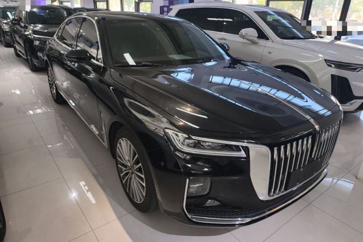 Used Hongqi H9 2020 Revised Version 2.0T Smart Connect Flagship Edition Front Right 45 Deg