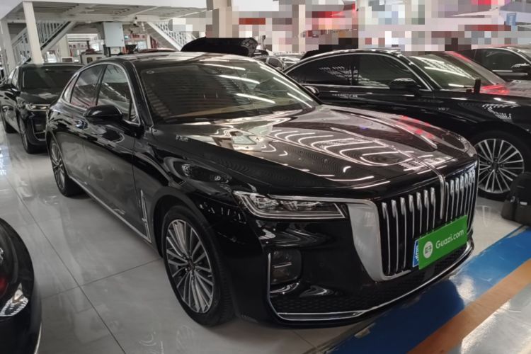 Used Hongqi H9 2020 Revised Version 2.0T Smart Connect Flagship Edition Front Right 45 Deg