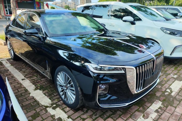 Used Hongqi H9 2020 2.0T Smart Connect Flagship Edition Front Right 45 Deg