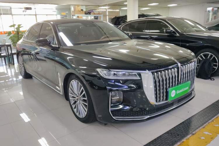 Used Hongqi H9 2020 3.0T Smart Connect Flagship Edition Front Right 45 Deg