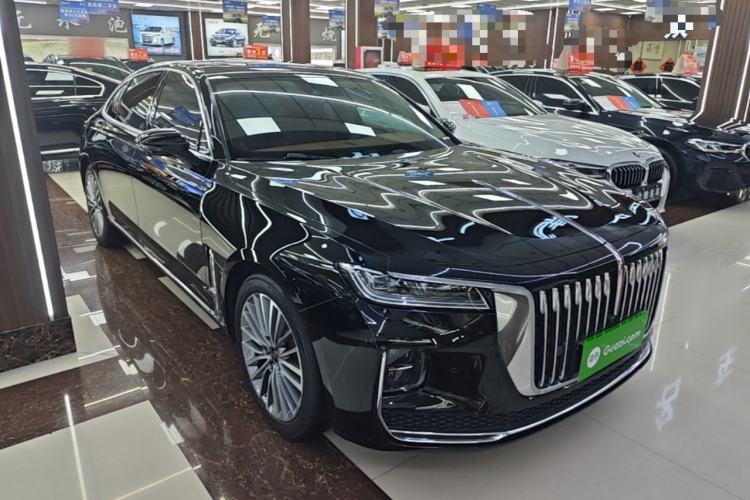 Used Hongqi H9 2020 2.0T Smart Connect Flagship Edition Front Right 45 Deg