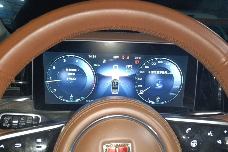 Used Hongqi H9 2020 2.0T Smart Connect Flagship Edition Instrument Cluster