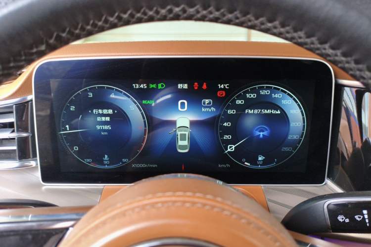 Used Hongqi H9 2020 2.0T Smart Connect Flagship Edition Instrument Cluster