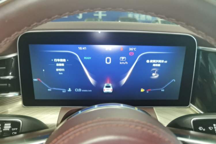 Used Hongqi H9 2020 2.0T Smart Connect Flagship Edition Instrument Cluster