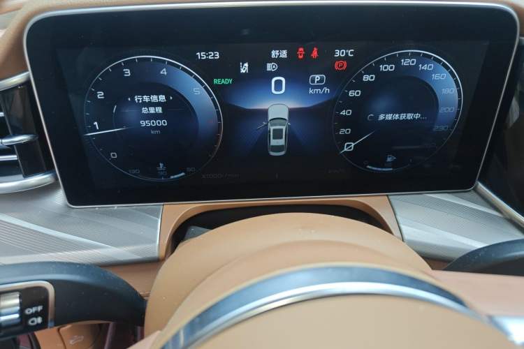Used Hongqi H9 2020 2.0T Smart Connect Flagship Edition Instrument Cluster