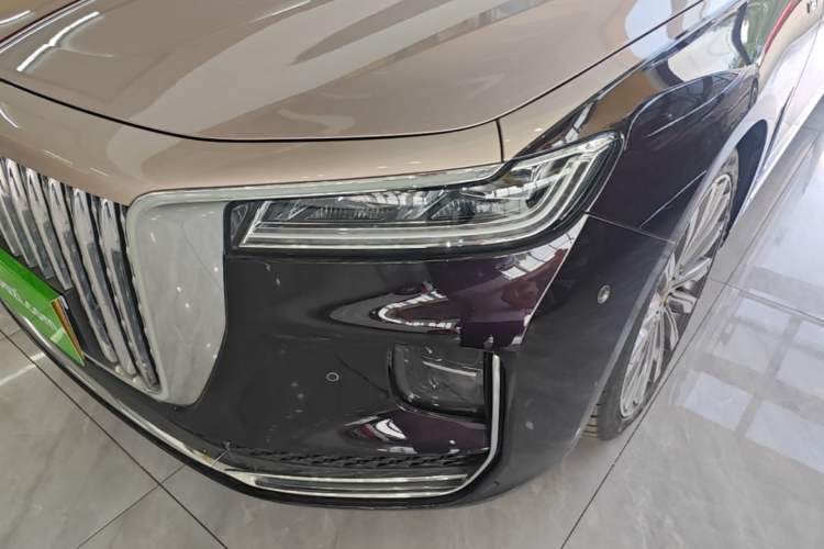 Used Hongqi H9 2020 3.0T Smart Connect Flagship Four-Seat Version Left Front Headlight