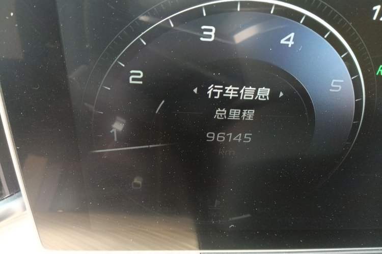 Used Hongqi H9 2020 Revised Version 2.0T Smart Connect Flagship Edition Odometer Close Up