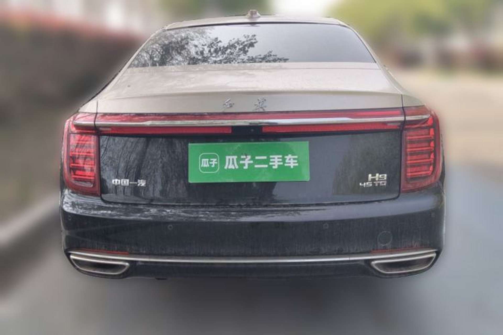 Used Hongqi H9 2020 2.0T Smart Connect Flagship Edition Rear