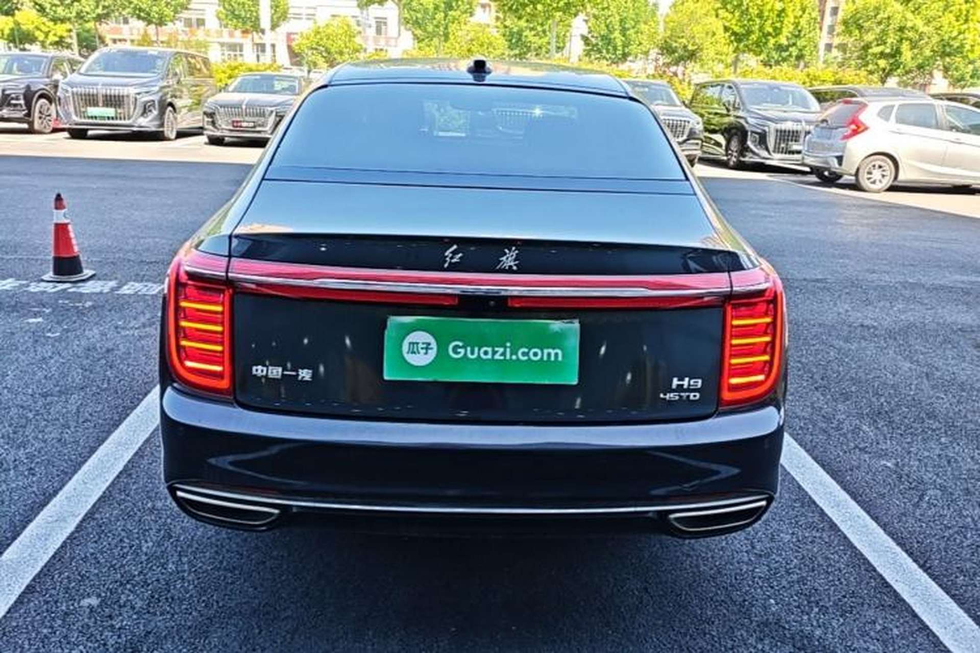 Used Hongqi H9 2020 2.0T Smart Connect Flagship Edition Rear