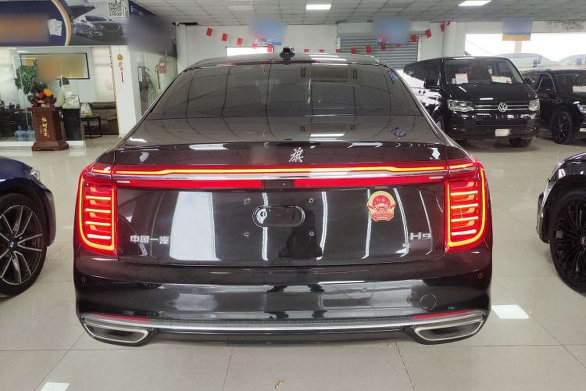 Used Hongqi H9 2020 2.0T Smart Connect Flagship Edition Rear