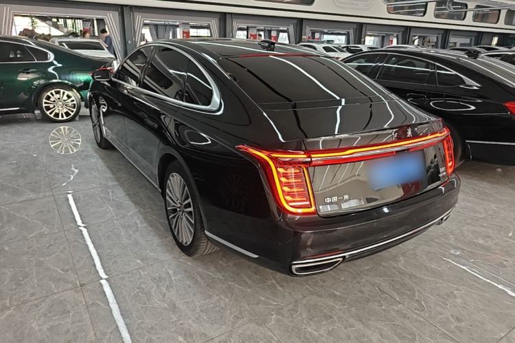 Used Hongqi H9 2020 2.0T Smart Connect Flagship Edition Rear Left 45 Deg