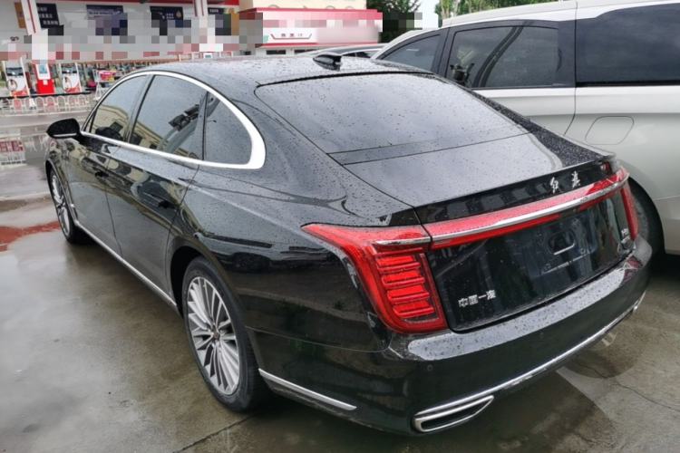 Used Hongqi H9 2020 2.0T Smart Connect Flagship Edition Rear Left 45 Deg