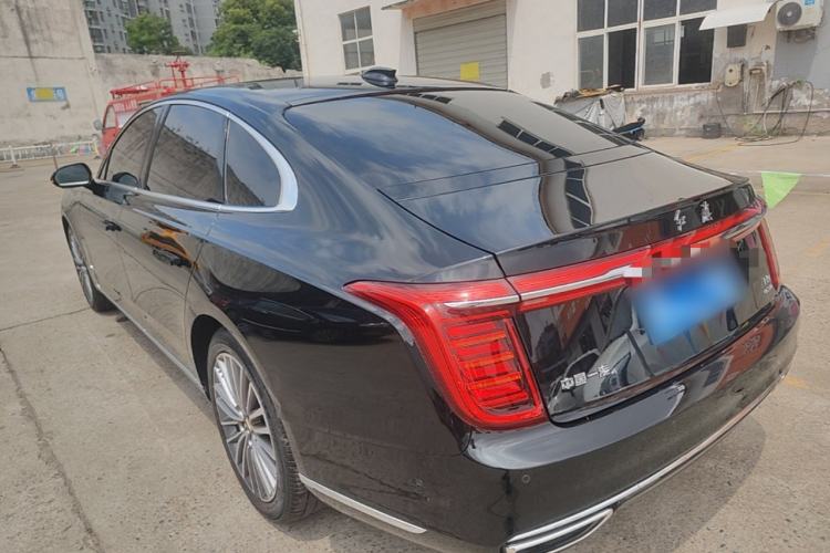 Used Hongqi H9 2020 2.0T Smart Connect Flagship Edition Rear Left 45 Deg