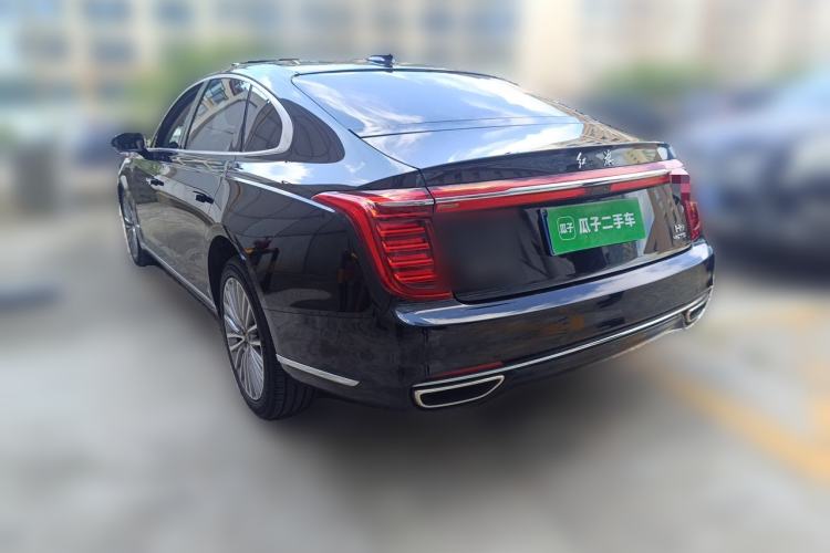 Used Hongqi H9 2020 2.0T Smart Connect Flagship Edition Rear Left 45 Deg