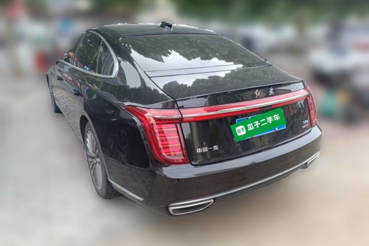 Used Hongqi H9 2020 2.0T Smart Connect Flagship Edition Rear Left 45 Deg