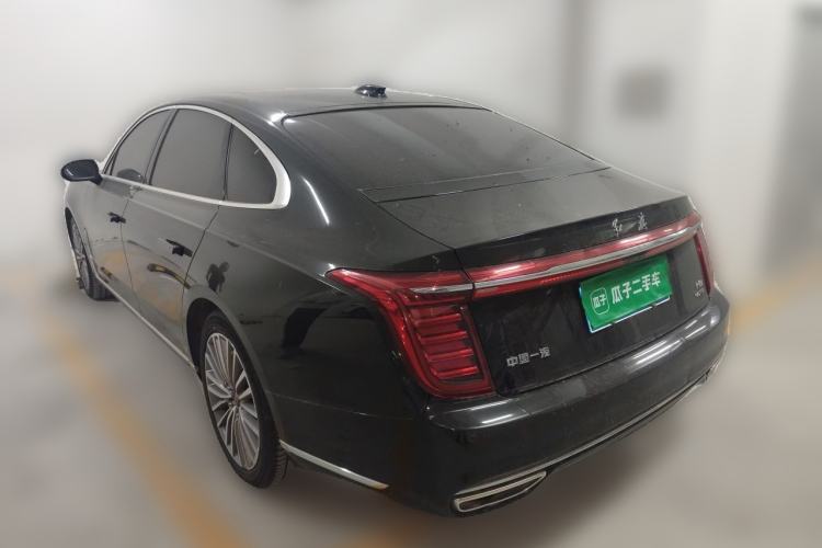 Used Hongqi H9 2020 2.0T Smart Connect Flagship Edition Rear Left 45 Deg