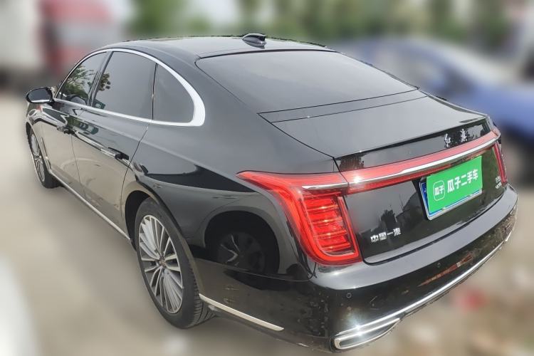 Used Hongqi H9 2020 2.0T Smart Connect Flagship Edition Rear Left 45 Deg