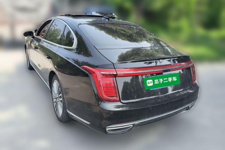 Used Hongqi H9 2020 2.0T Smart Connect Flagship Edition Rear Left 45 Deg