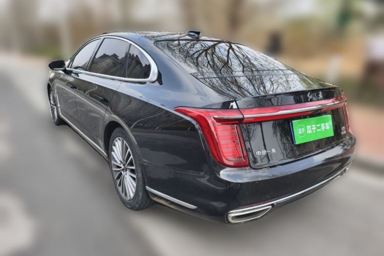 Used Hongqi H9 2020 2.0T Smart Connect Flagship Edition Rear Left 45 Deg