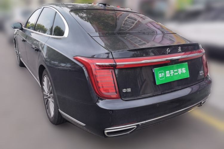 Used Hongqi H9 2020 2.0T Smart Connect Flagship Edition Rear Left 45 Deg