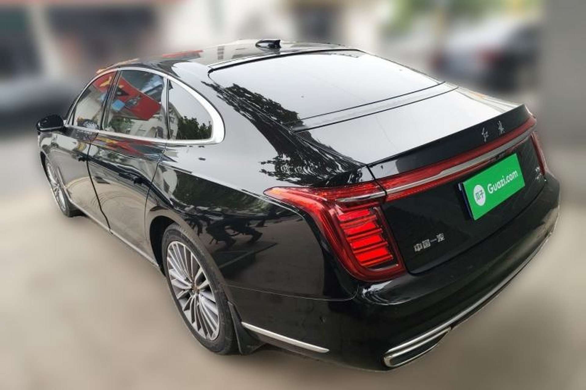 Used Hongqi H9 2020 2.0T Smart Connect Flagship Edition Rear Left 45 Deg