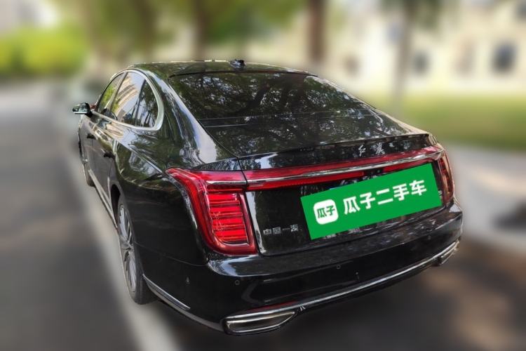 Used Hongqi H9 2020 2.0T Smart Connect Flagship Edition Rear Left 45 Deg