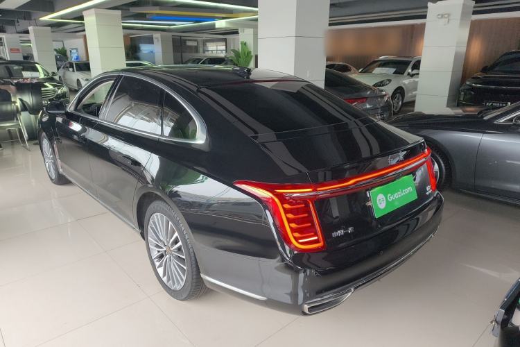 Used Hongqi H9 2020 2.0T Smart Connect Flagship Edition Rear Left 45 Deg