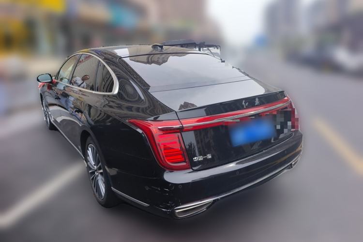 Used Hongqi H9 2020 2.0T Smart Connect Flagship Edition Rear Left 45 Deg