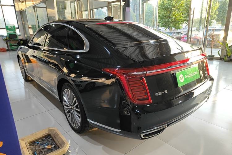 Used Hongqi H9 2020 2.0T Smart Connect Flagship Edition Rear Left 45 Deg