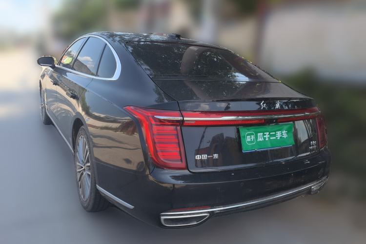 Used Hongqi H9 2020 2.0T Smart Connect Flagship Edition Rear Left 45 Deg