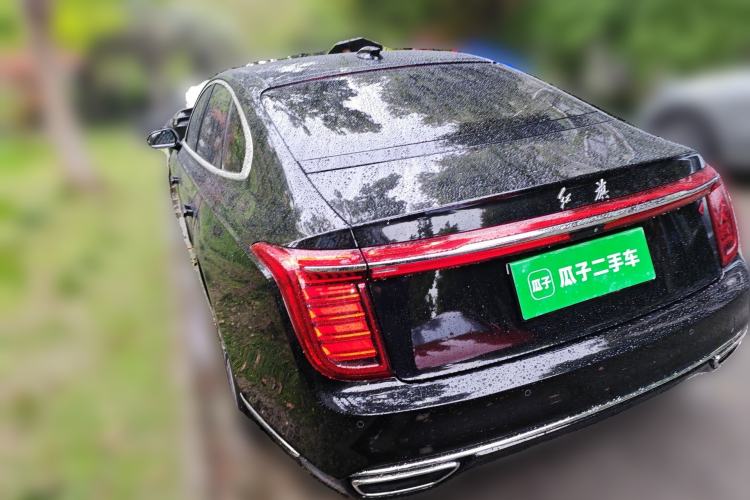 Used Hongqi H9 2020 2.0T Smart Connect Flagship Edition Rear Left 45 Deg